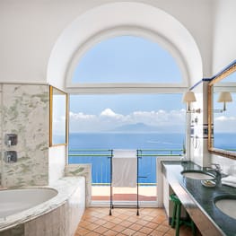 Sea view suite, Capri
